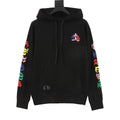 Chrome Hearts 25FW Multicolor Gothic Script Sleeve Hoodie