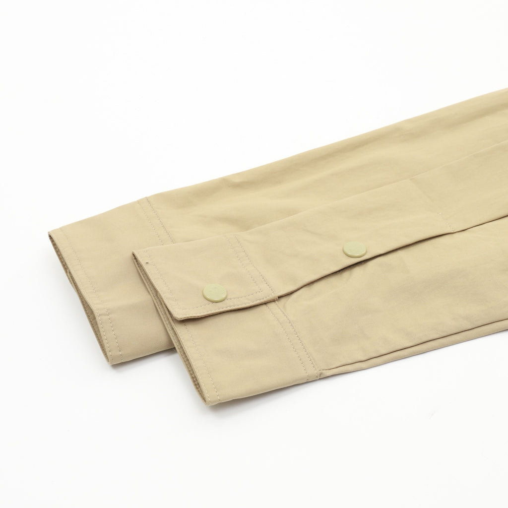 Moncler Women's & Men's Beige Zip-Up Field Jacket