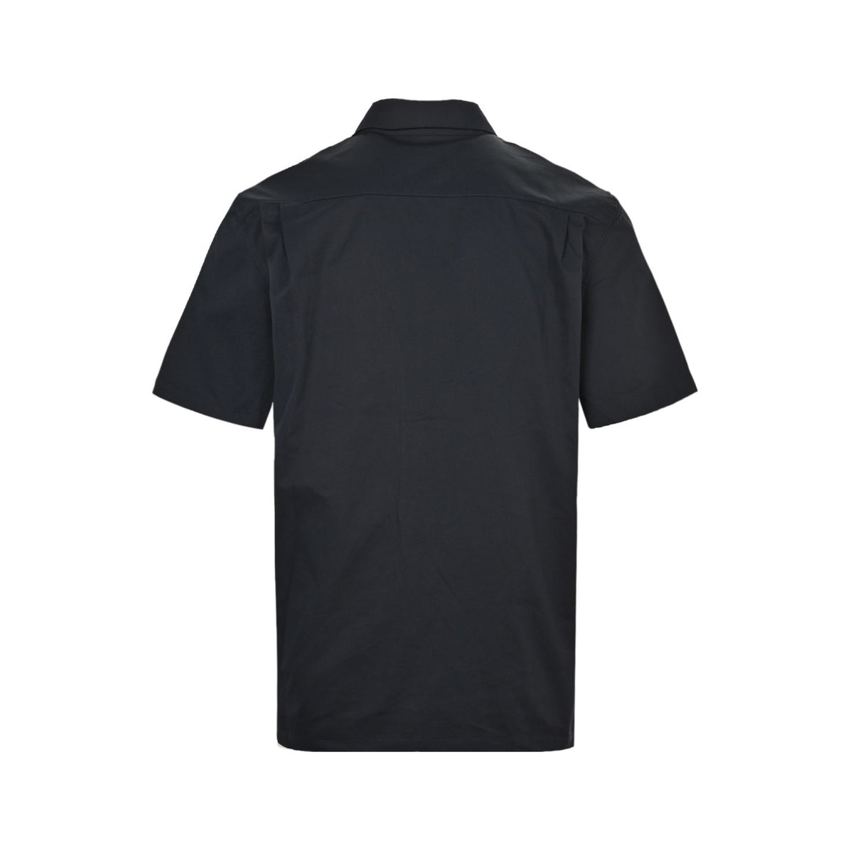 Louis Vuitton Women's / Men's Embossed-Pocket Short-Sleeve Shirt in Black