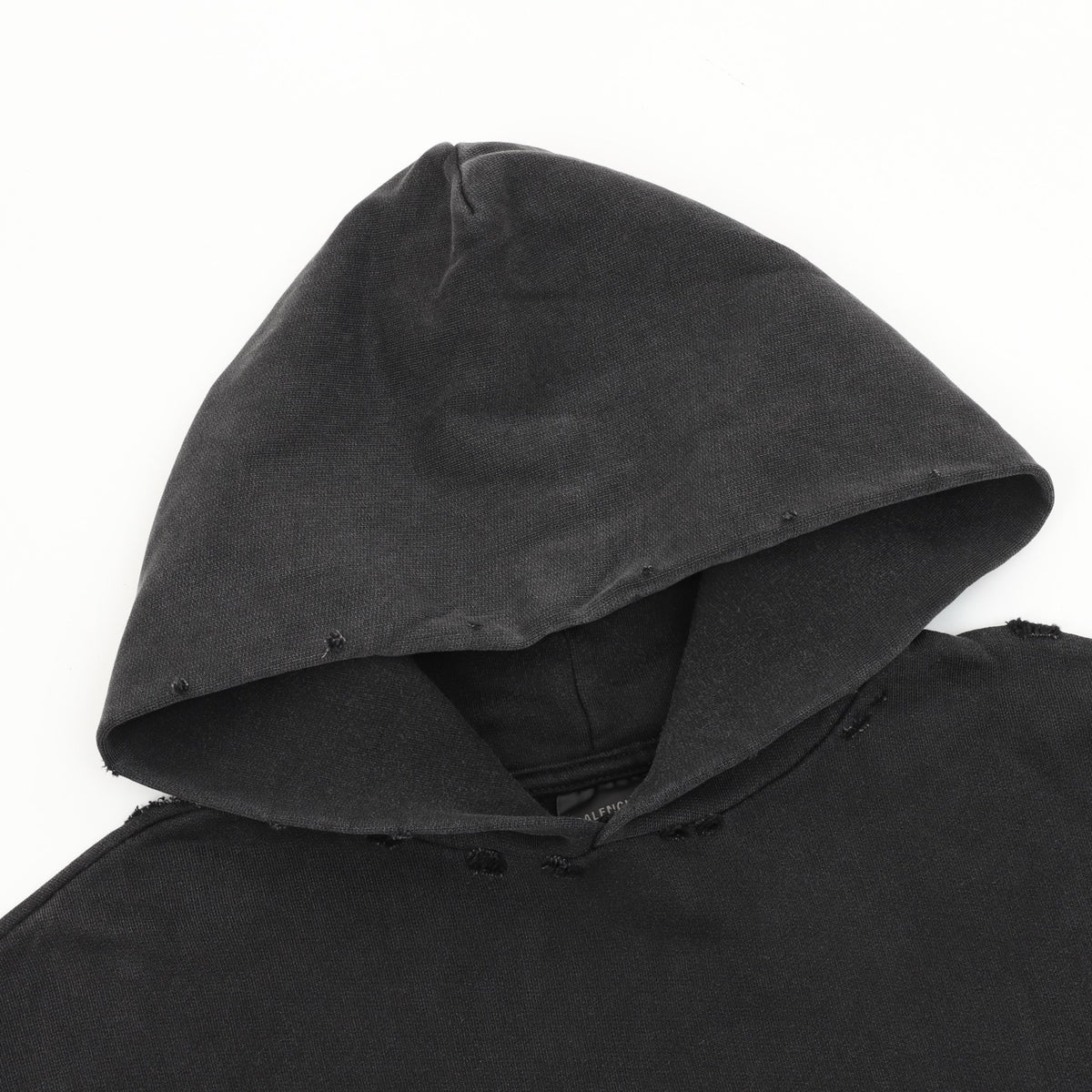 Balenciaga Women's Men's Black Ginza Tokyo Tower Graphic Pullover Hoodie