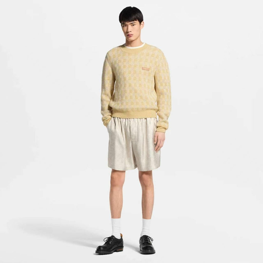 Louis Vuitton Monogram Drawstring Casual Shorts