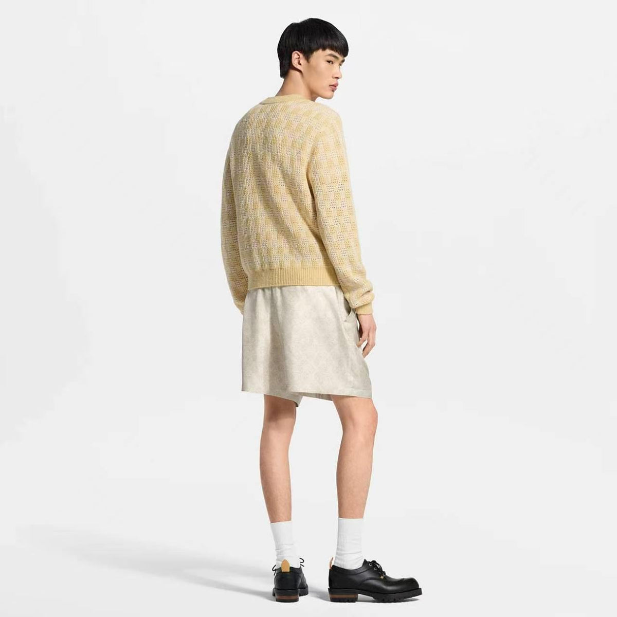 Louis Vuitton Monogram Drawstring Casual Shorts