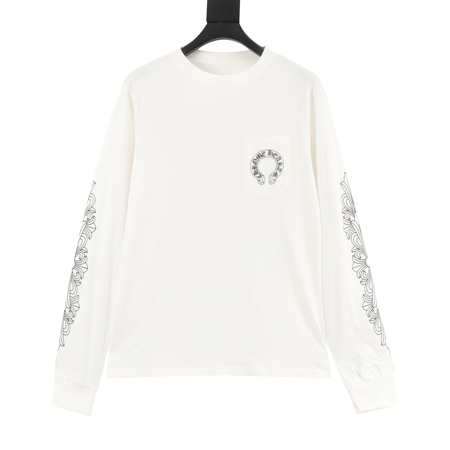 Chrome Hearts 25FW Hollow Horseshoe Long-Sleeve T-Shirt