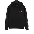 Chrome Hearts Women's / Men's Cross-Print Hoodie in Black