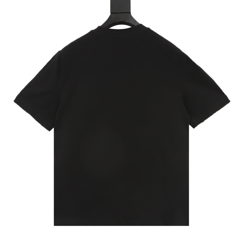 Plain Black Crew Neck T-Shirt