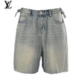 Louis Vuitton Men's Washed Denim Shorts