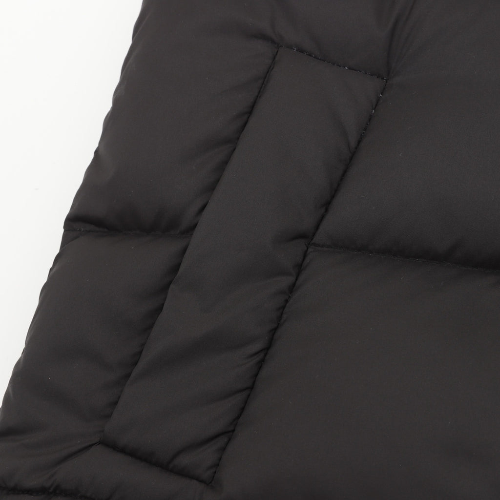 Saint Laurent Women's / Men's Hooded Puffer Vest in Black