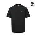 Lacoste Men's Black Logo Patch T-Shirt