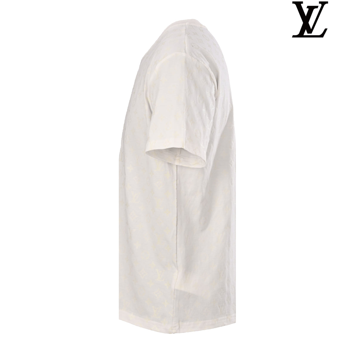 Louis Vuitton Men's White Monogram Short Sleeve T-Shirt