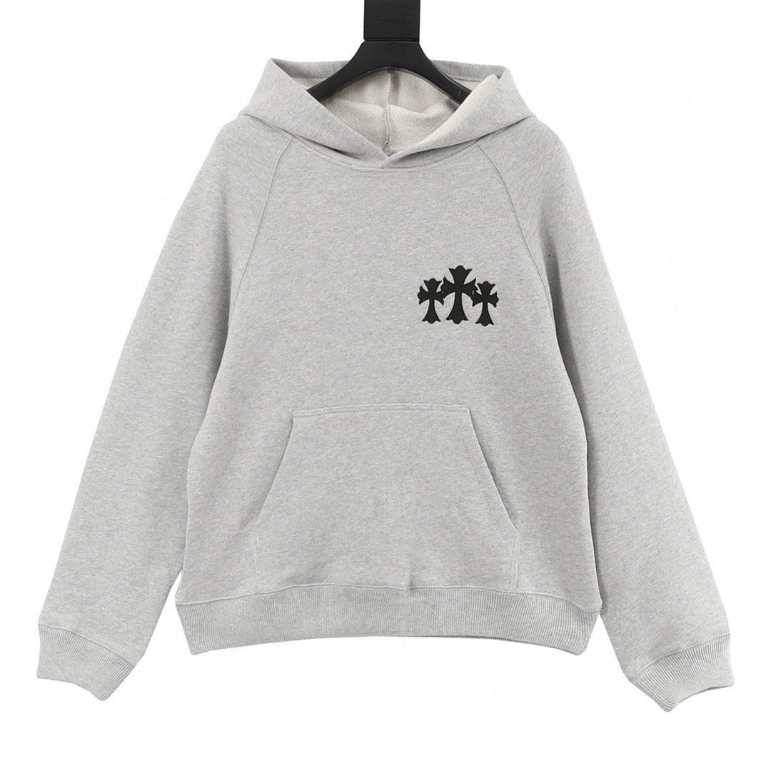 CH Logo Sanskrit Embroidery Hoodie