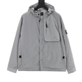 Stone Island Grey Hooded Utility Jacket