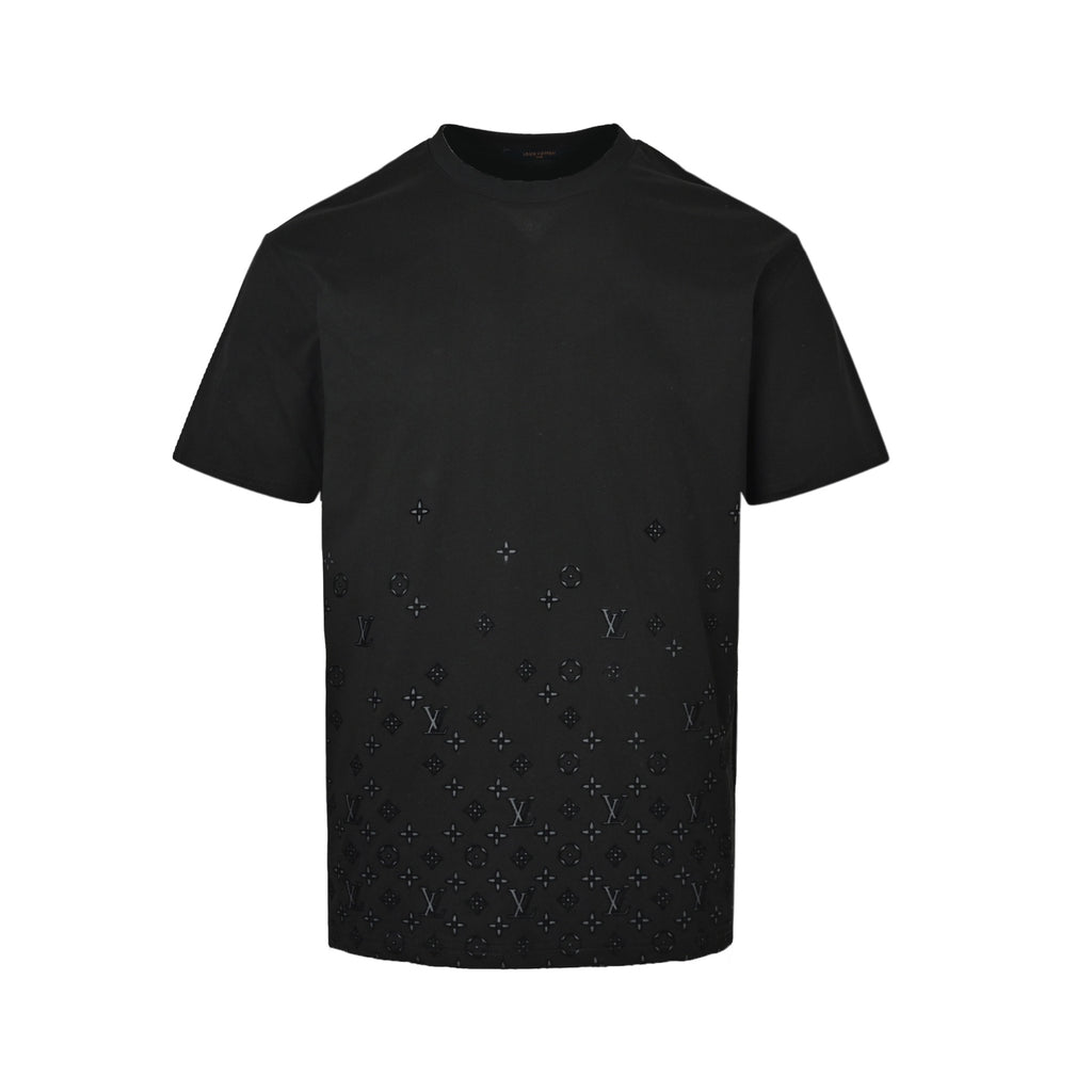 Louis Vuitton Women's / Men's Gradient Monogram T-Shirt in Black