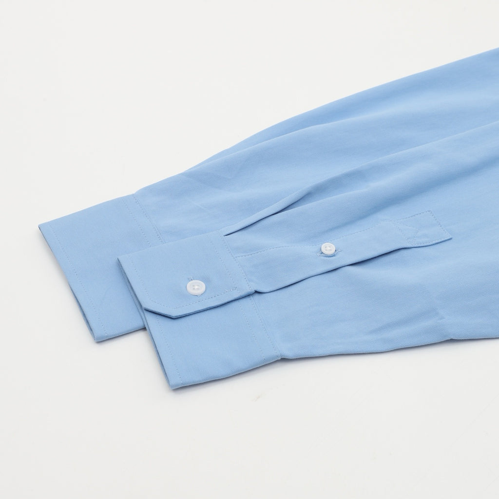 LOEWE Women's & Men's Light Blue Anagram Embroidered Long-Sleeve Shirt