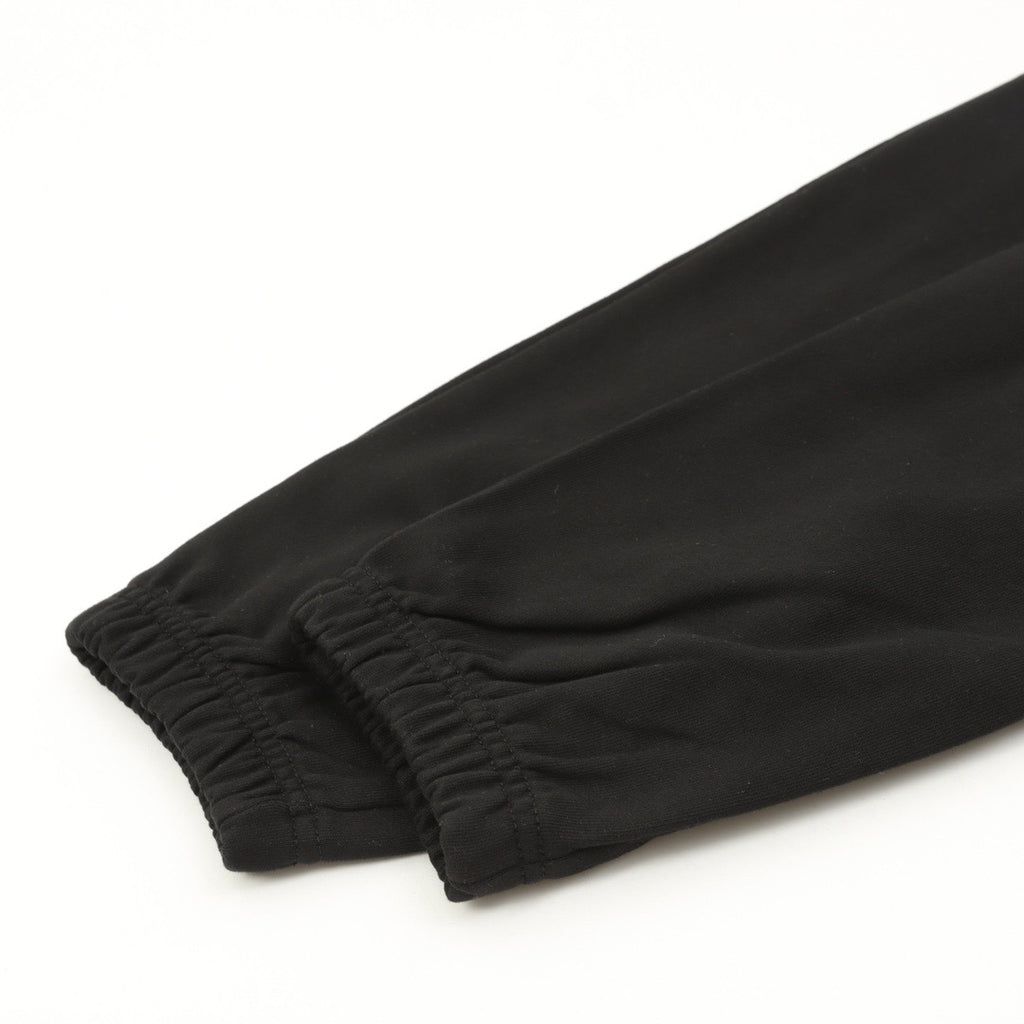 Burberry Women's & Men's Black Small Equestrian Logo Drawstring Jogger Pants