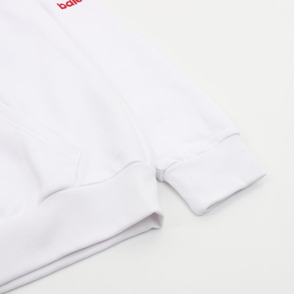 Balenciaga Women's Men's White 3B Sports Icon Hoodie