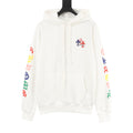 Chrome Hearts 25FW Multicolor Gothic Script Sleeve Hoodie