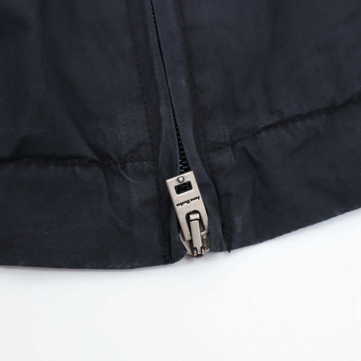 Acne Studios Women's Men's Black Stand-Collar Zip-Up Jacket