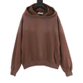 Acne Studios Six-Color Spray Paint Distressed Back Letter Hoodie | Light Grey Oversized Luxury Sweatshirt