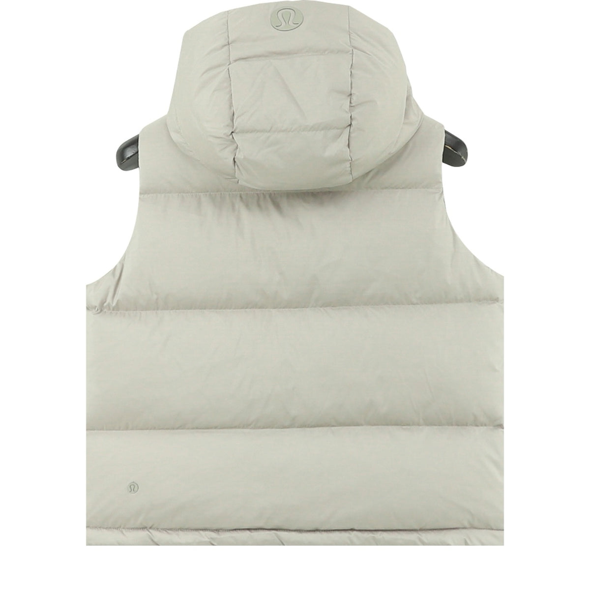 Saint Laurent Women's / Men's Hooded Puffer Vest in Light Grey