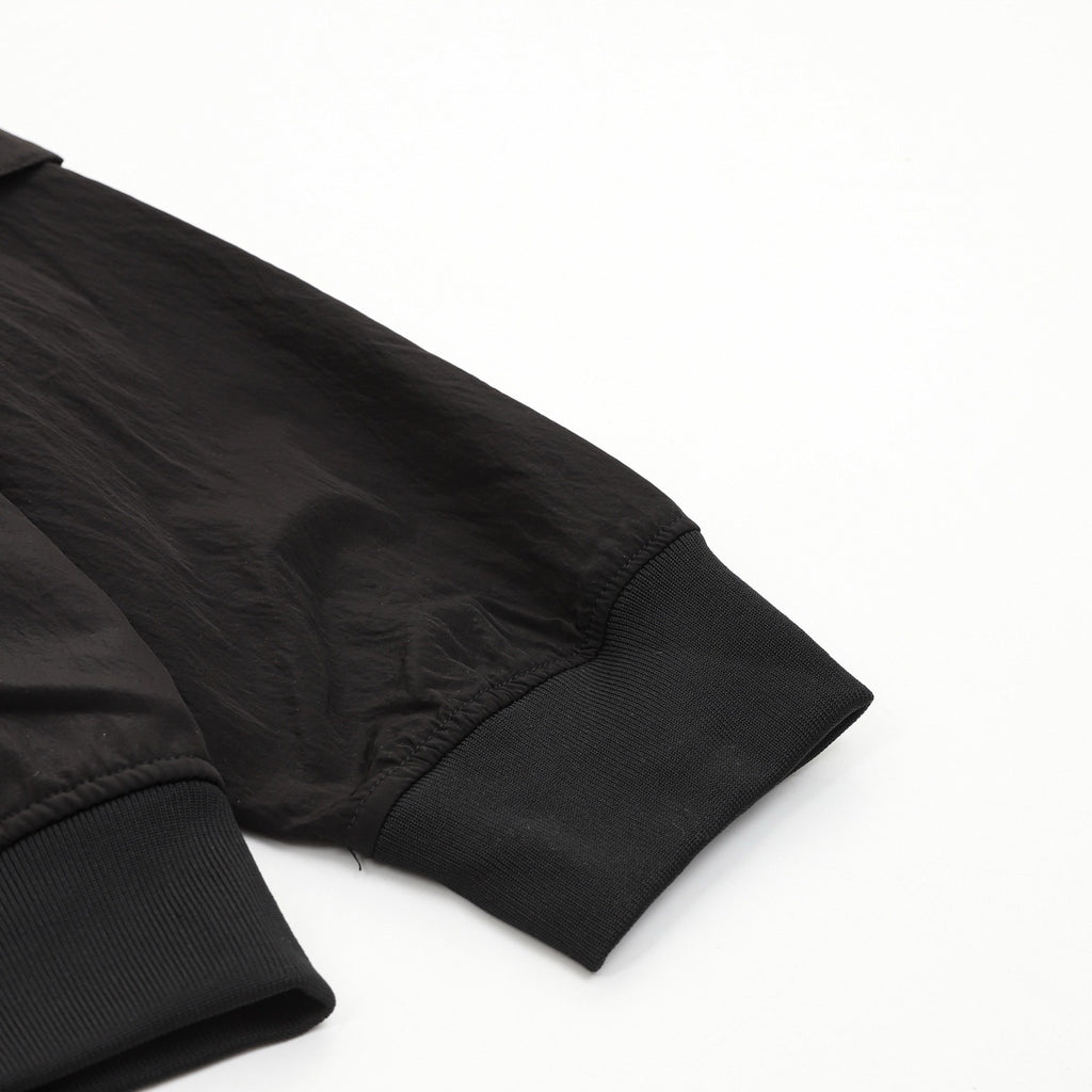 Stone Island Women's & Men's Black Sleeve Pocket Bomber Jacket