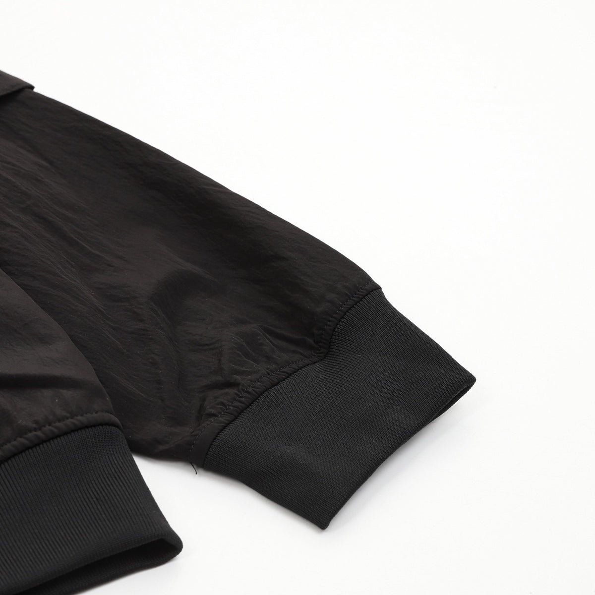 Stone Island Women's & Men's Black Sleeve Pocket Bomber Jacket