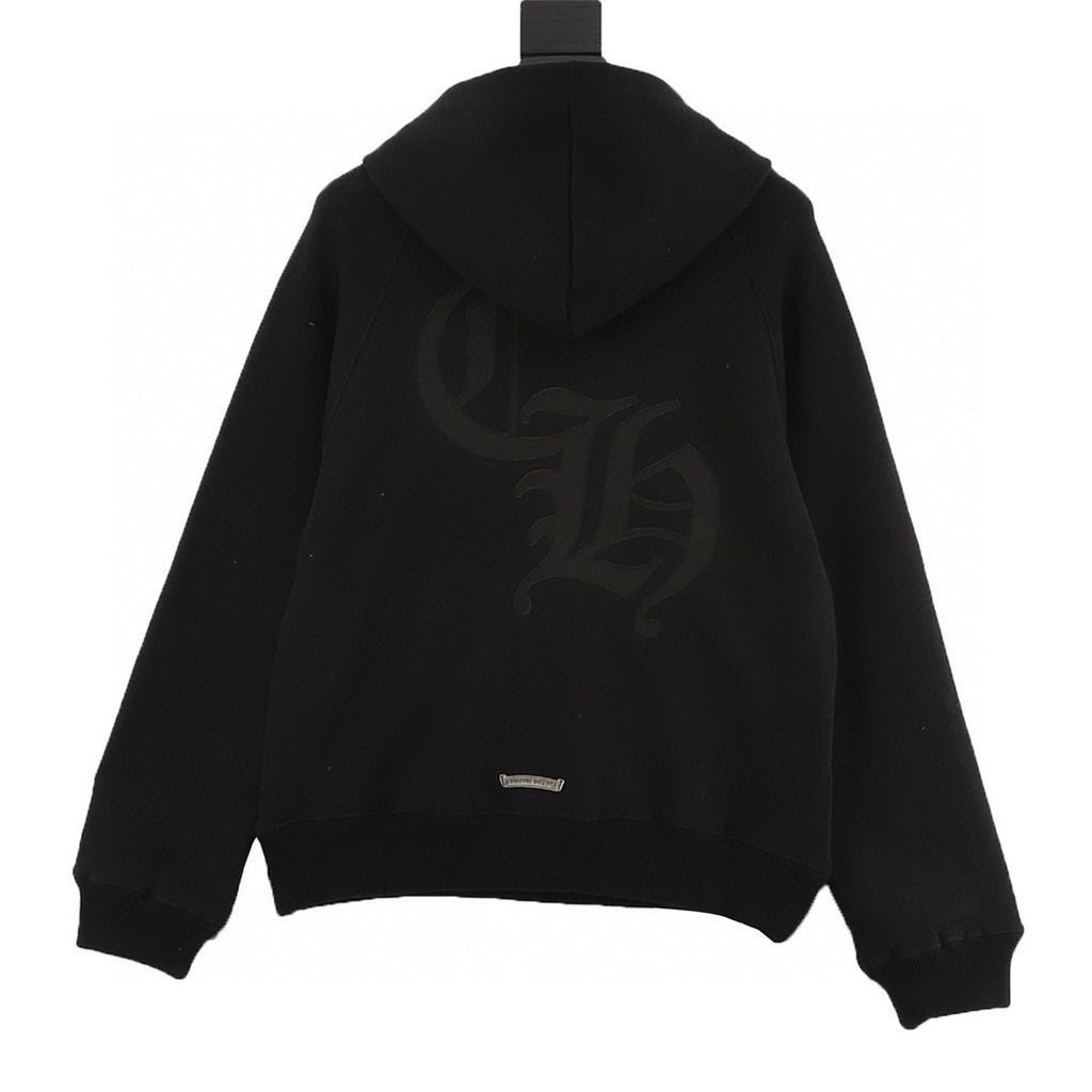 CH Logo Sanskrit Embroidery Hoodie