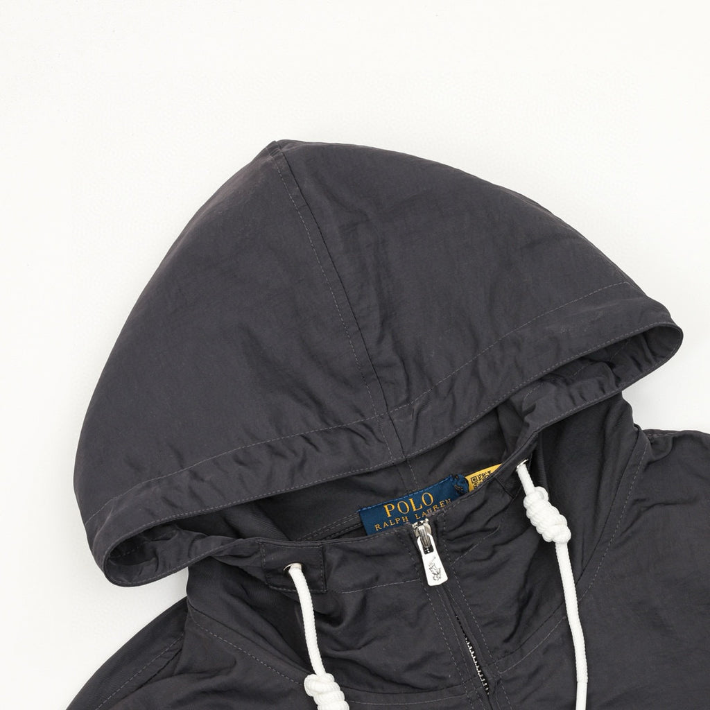 Polo Ralph Lauren Polo Pony Rope Drawcord Hooded Windbreaker Jacket