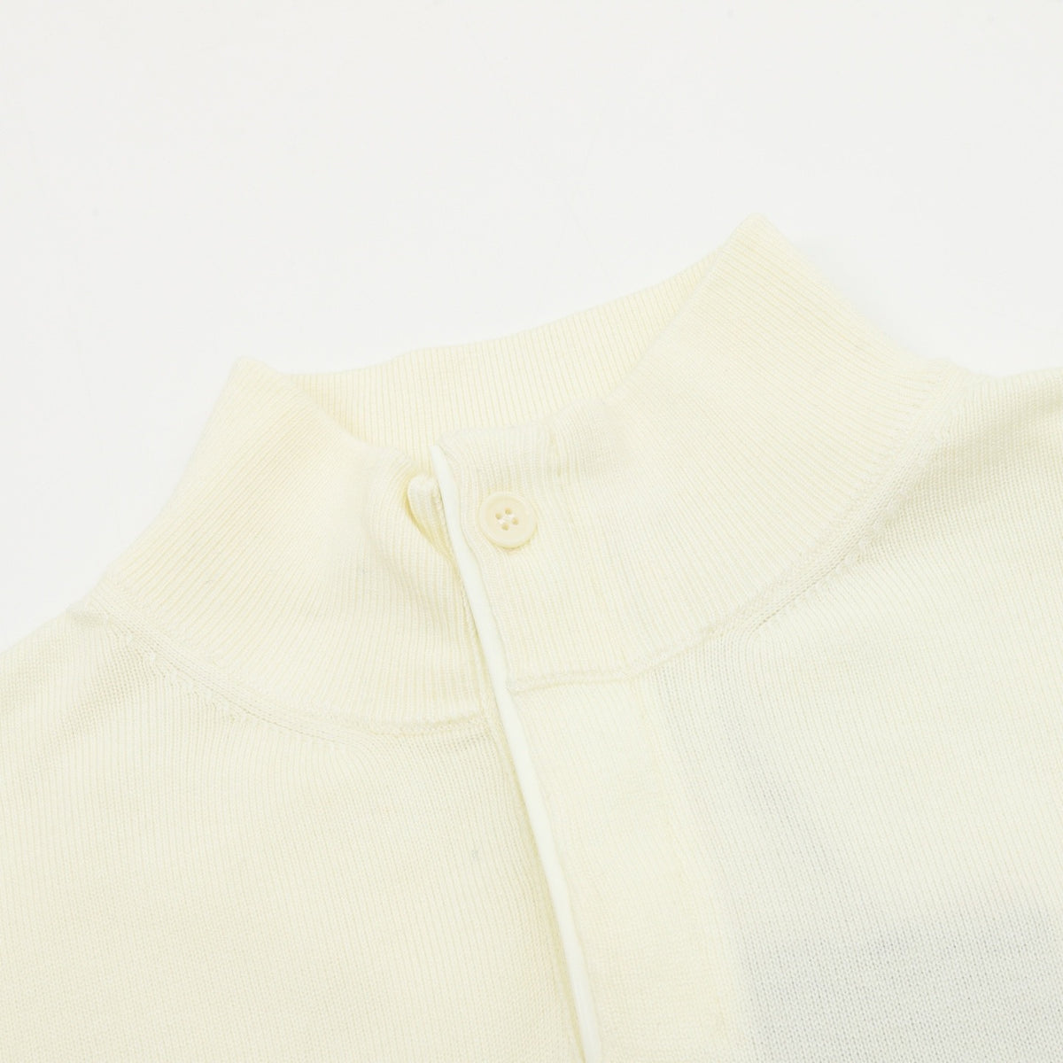 Zegna Women's Men's Cream Half-Zip Cashmere Sweater