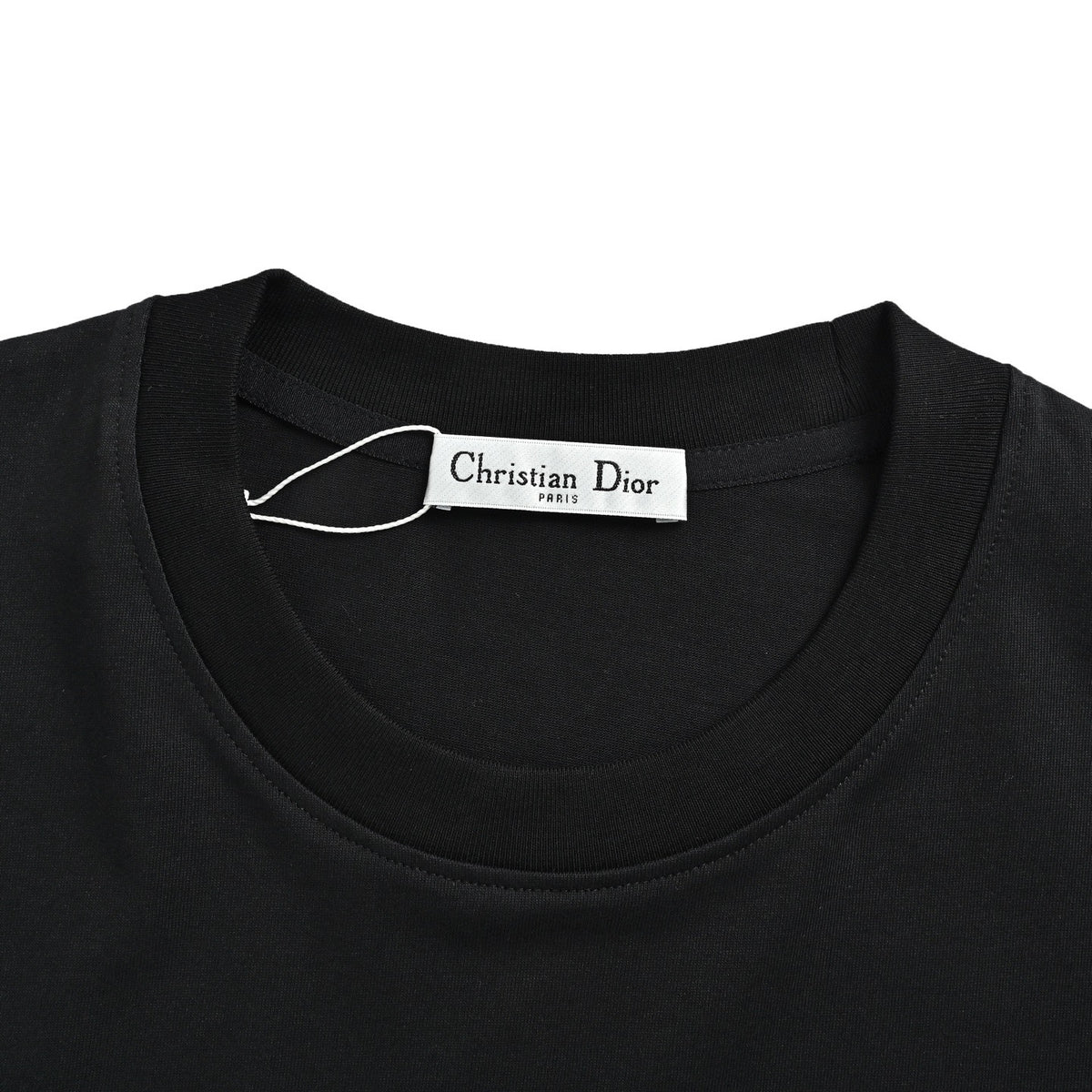 Dior Pocket Logo Short-Sleeve T-Shirt in Black