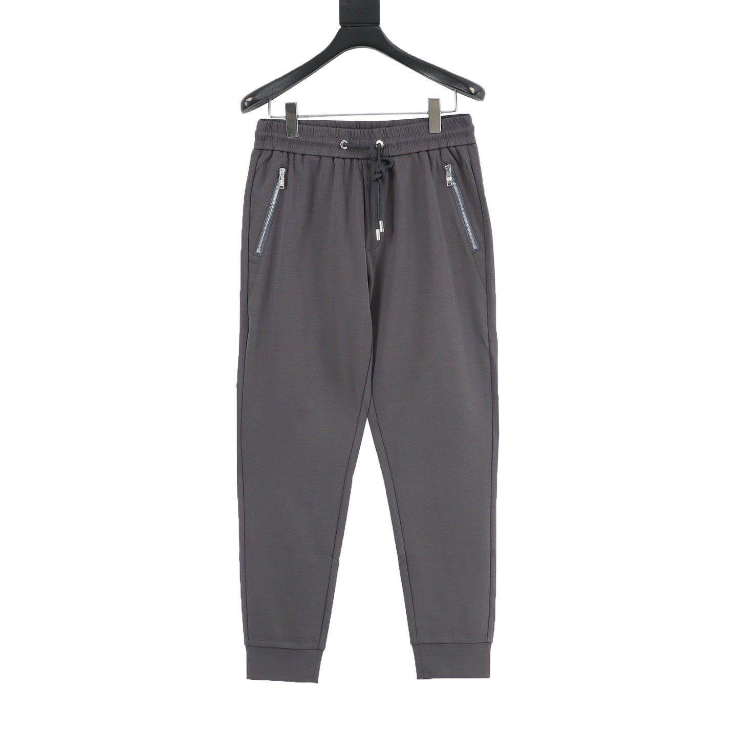 Louis Vuitton SS25 Heraldic Crest Embroidered Zip-Pocket Jogger Pants