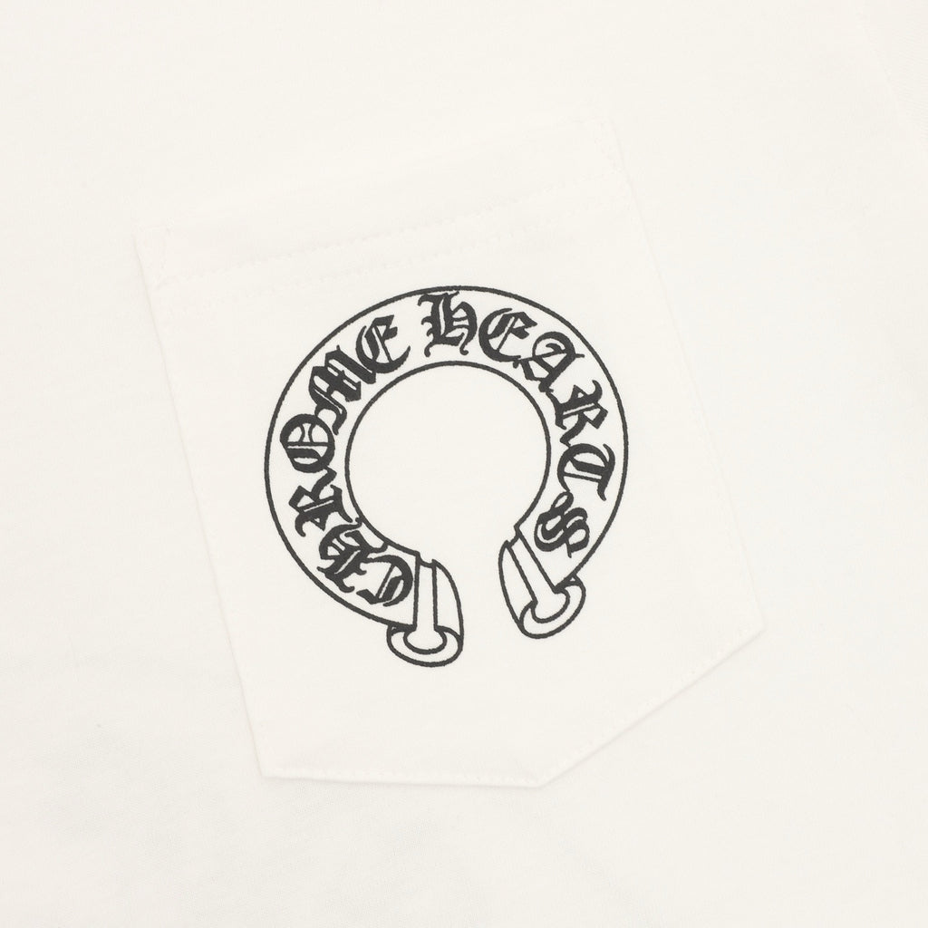 Chrome Hearts 25FW Hollow Horseshoe Long-Sleeve T-Shirt