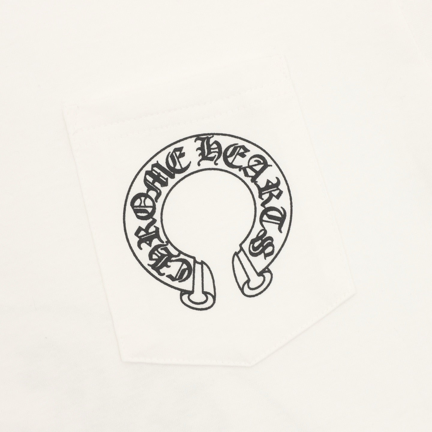 Chrome Hearts 25FW Hollow Horseshoe Long-Sleeve T-Shirt