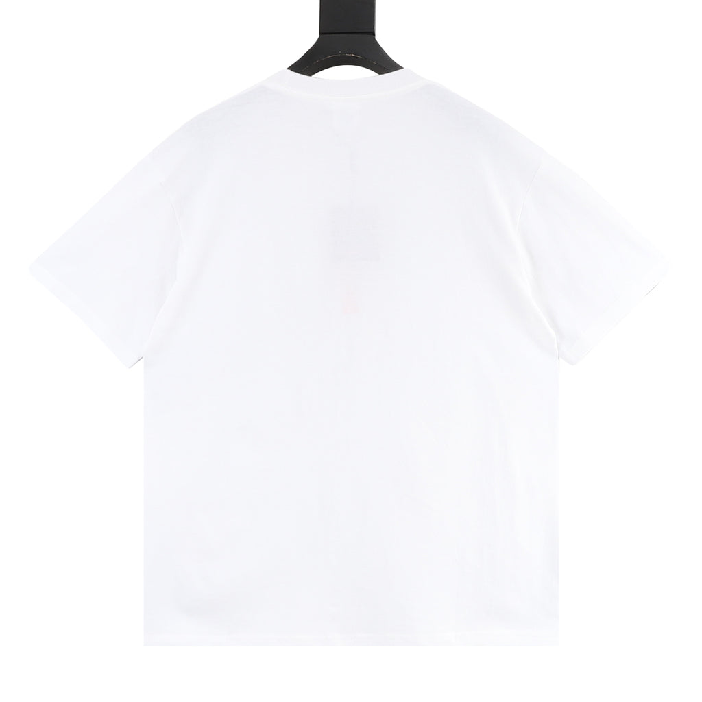 Supreme x Burberry Box Logo Short-Sleeve T-Shirt in White