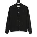 AMI Paris ADC Heart Knit Wool Cardigan