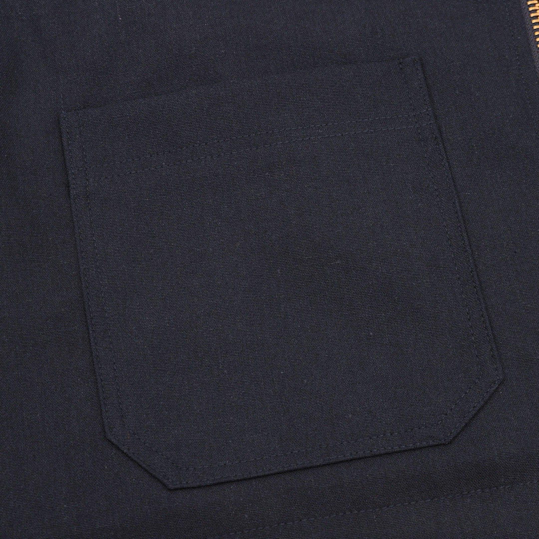 Louis Vuitton Damier Pocket LV Hardware Zip-Up Chore Jacket