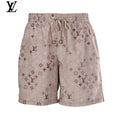 Louis Vuitton Beige Monogram Drawstring Swim Shorts
