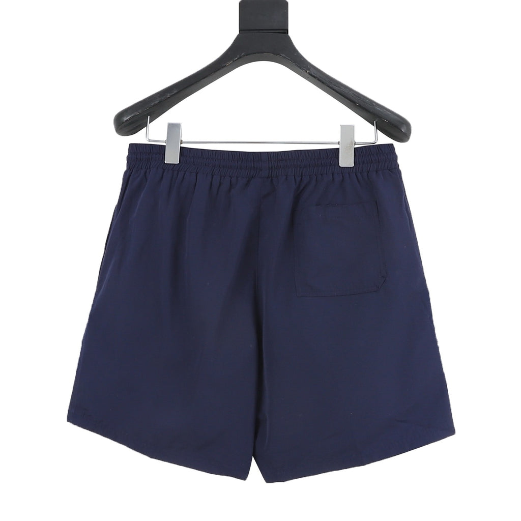Brunello Cucinelli Small Logo Embroidered Beach Shorts
