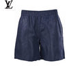 Louis Vuitton Navy Monogram Jacquard Elastic Waist Shorts