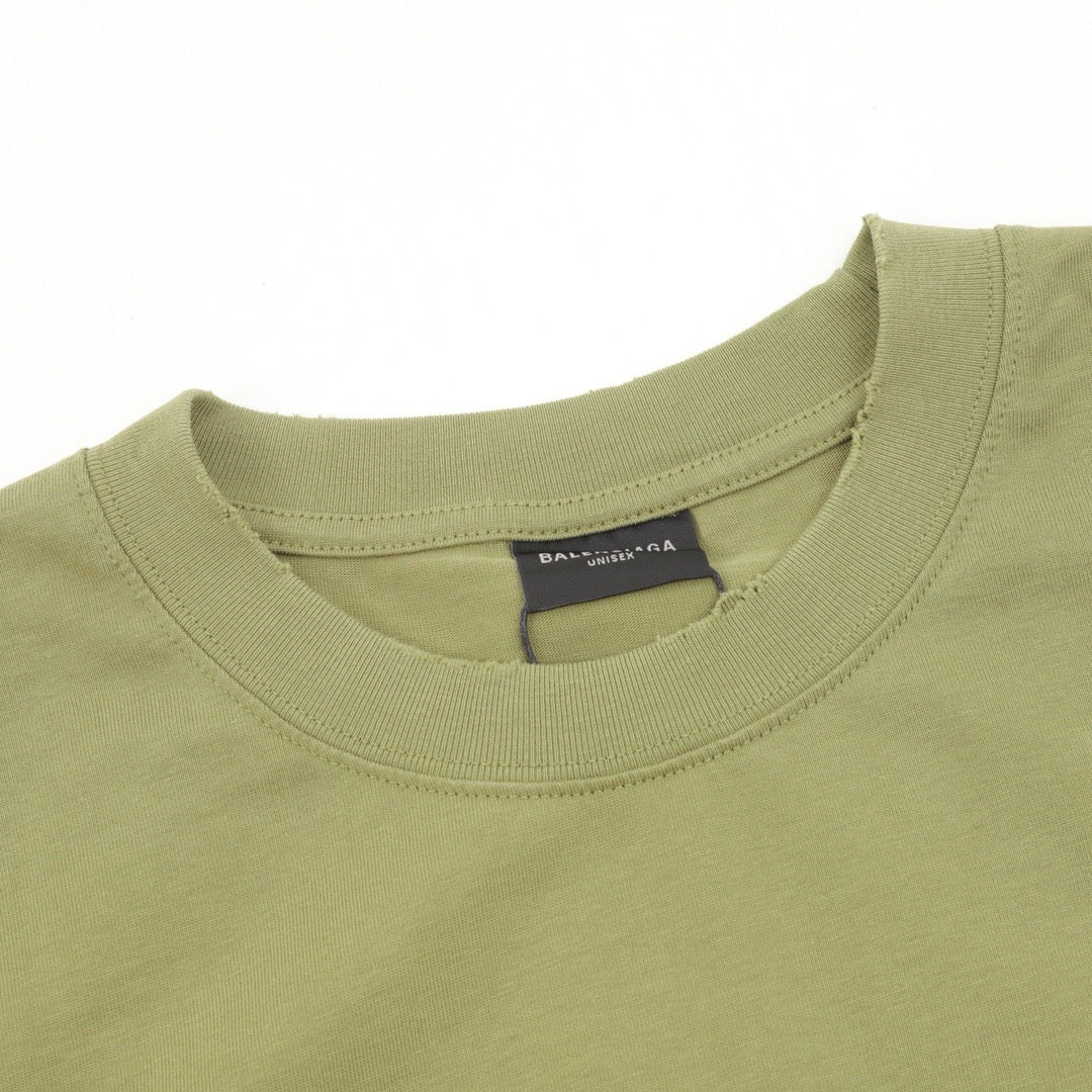VOGUE Women's Men's Olive Logo Long-Sleeve T-Shirt