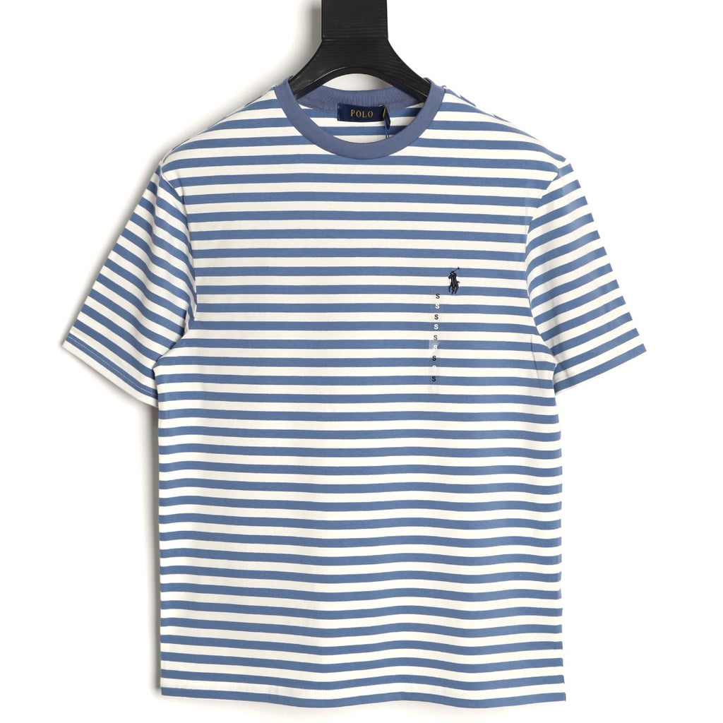 Polo Ralph Lauren Blue & White Striped T-Shirt