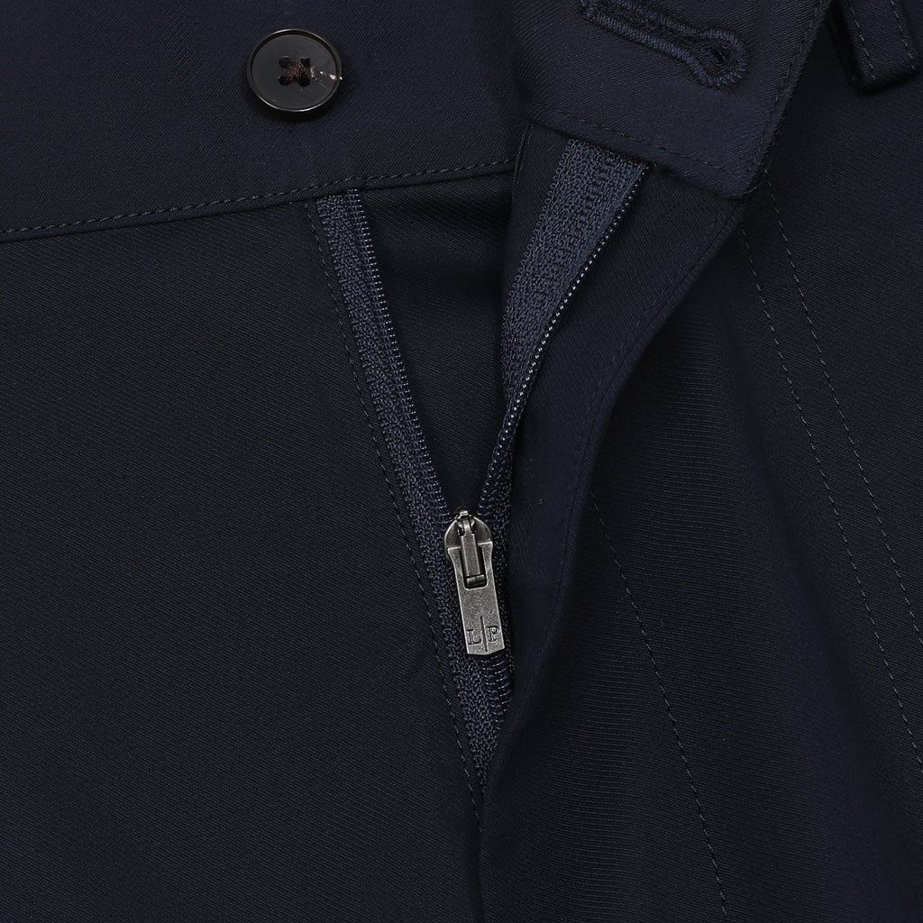 Loro Piana Navy Straight-Leg Wool Trousers | Women's & Men's Styling