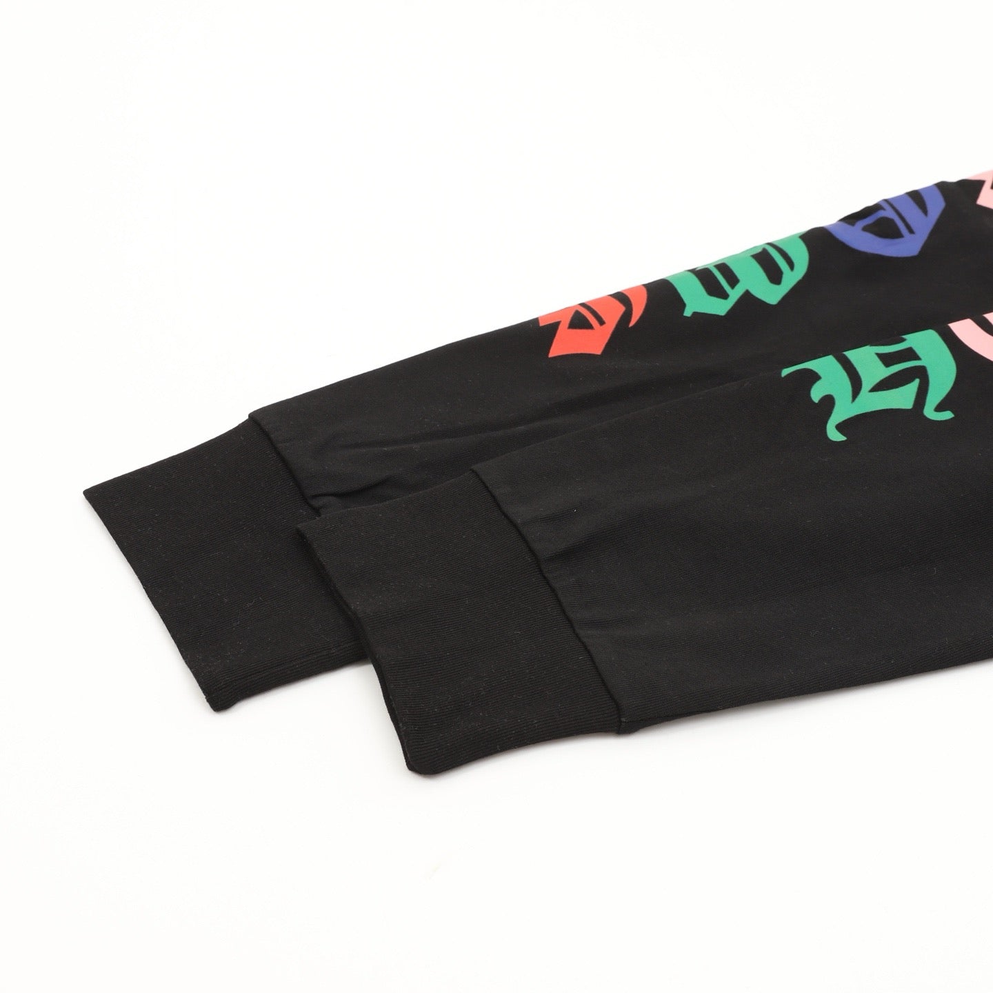 Chrome Hearts 25FW Colorful Cross Print Long Sleeve T-Shirt