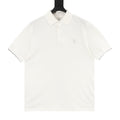 Brunello Cucinelli Small Logo Solid Color Polo Shirt