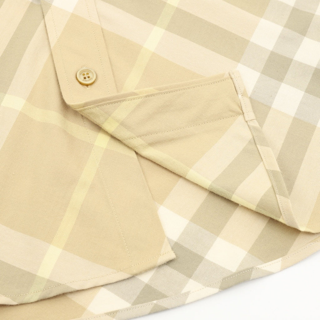 Burberry Vintage Check Cotton Twill Long-Sleeve Shirt