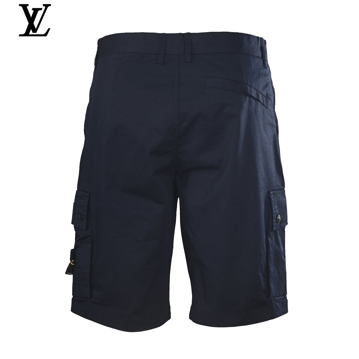 Stone Island Navy Cargo Shorts
