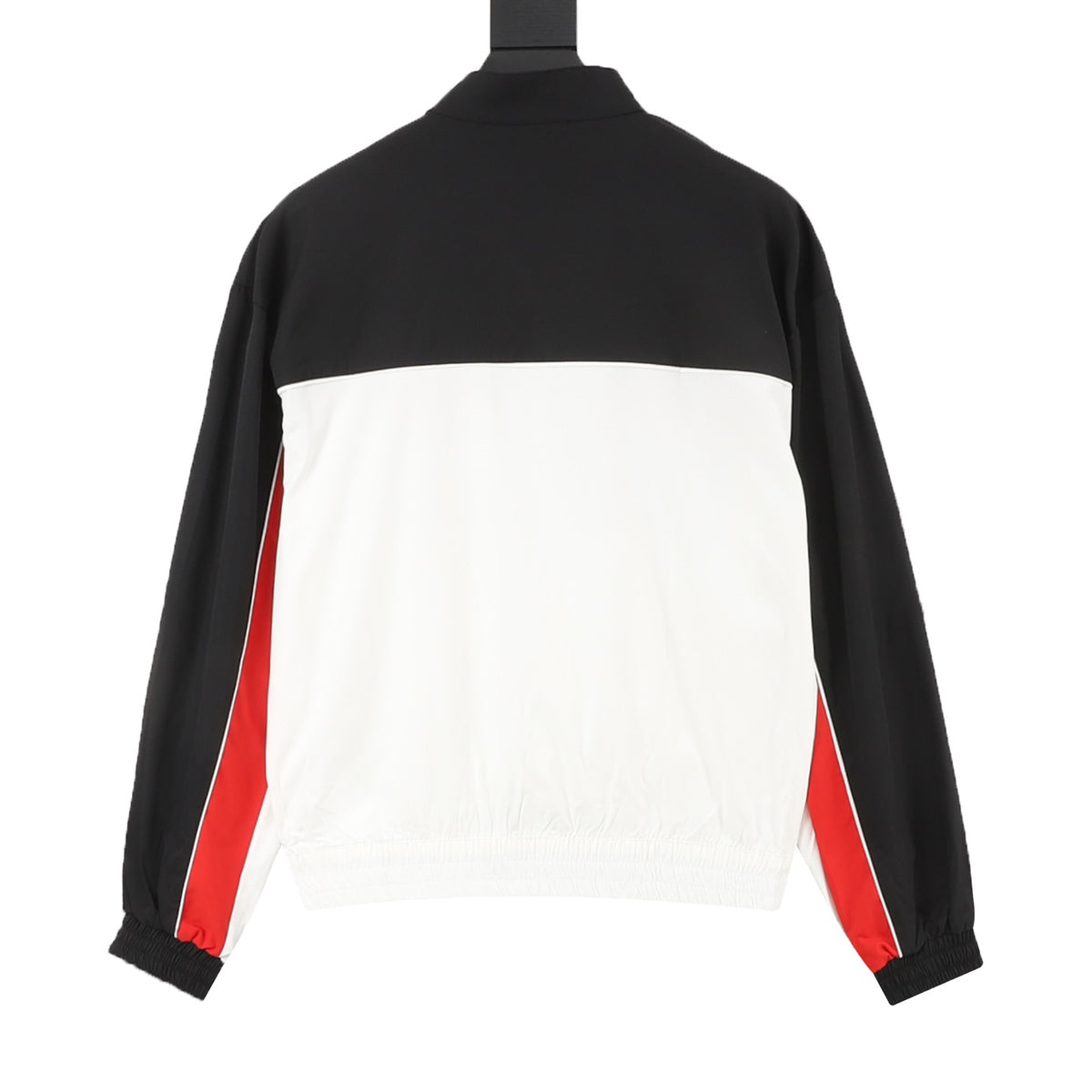 Puma Women's Men's Race Ahead Black White Red Color-Block Track Jacket