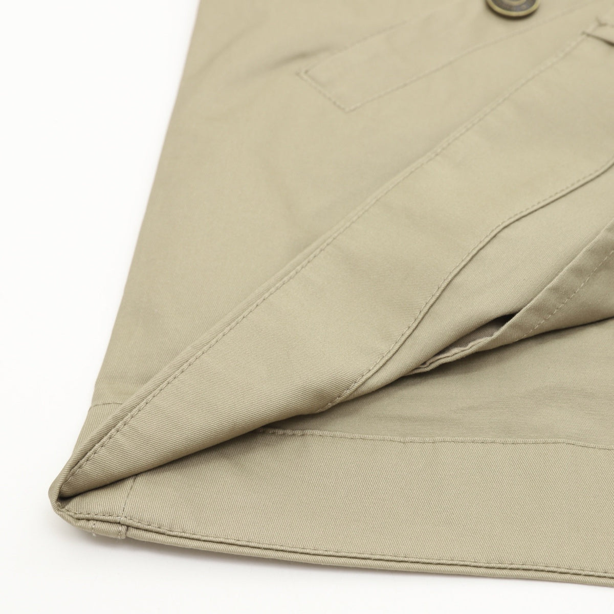 Burberry Women's & Men's Beige Leather-Collar Zip-Up Field Jacket with Equestrian Logo