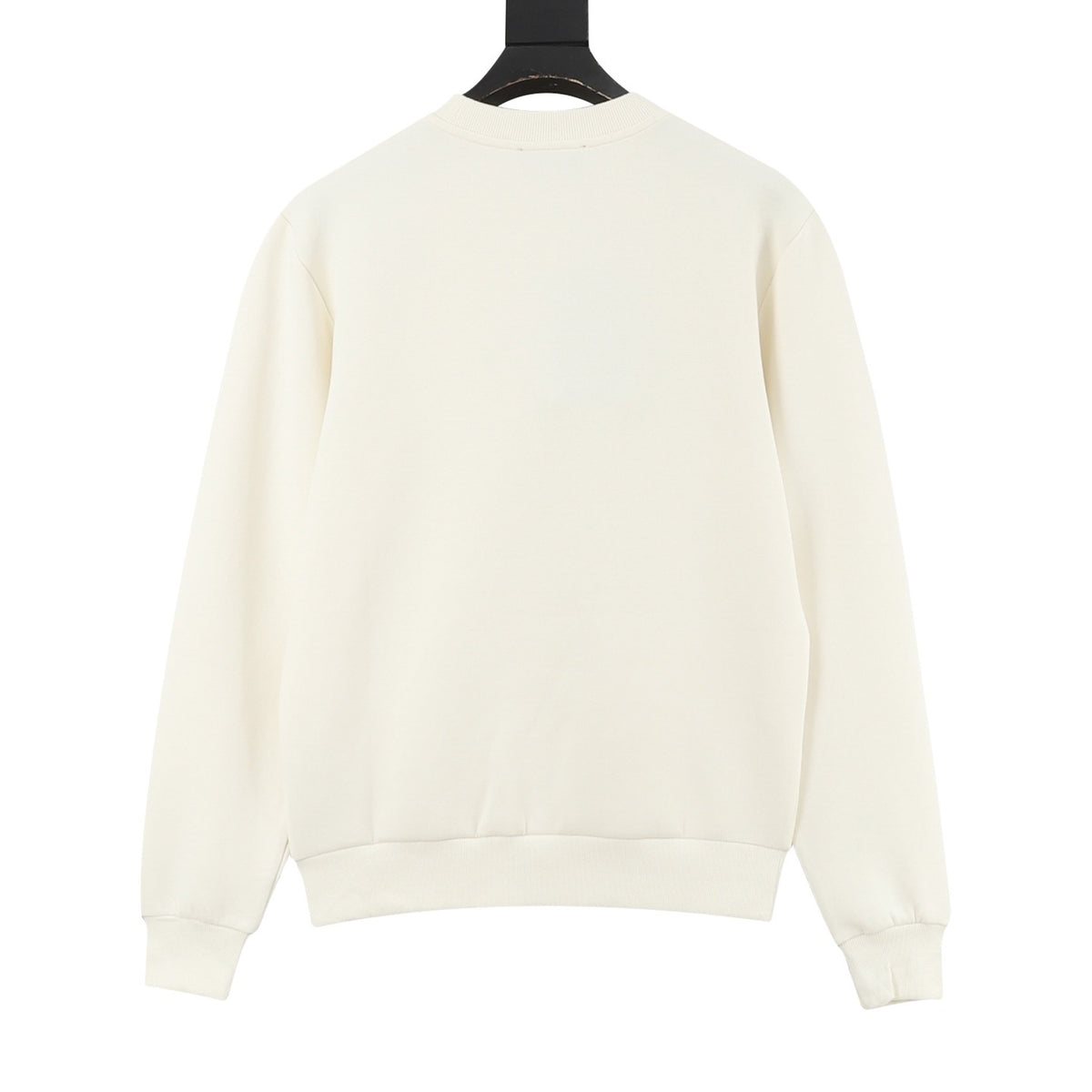 Gucci Women's Men's Cream Embossed Interlocking G Crewneck Sweatshirt