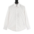 Burberry TB Monogram Tonal Embroidered Long-Sleeve Shirt