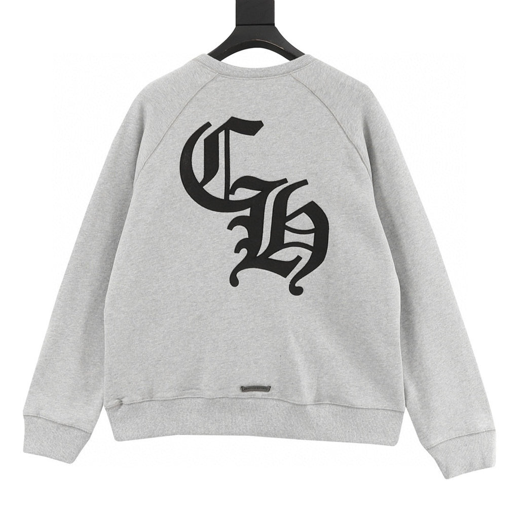 CH Logo Sanskrit Embroidery Crewneck Sweatshirt
